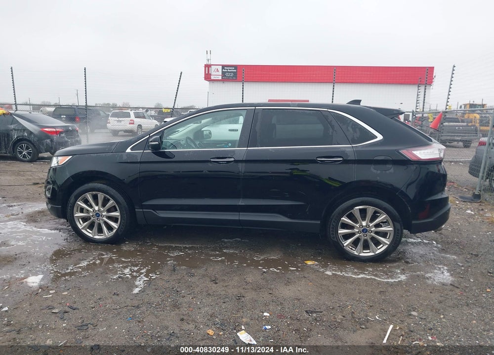 2018 FORD EDGE TITANIUM VIN: 2FMPK3K81JBB48442