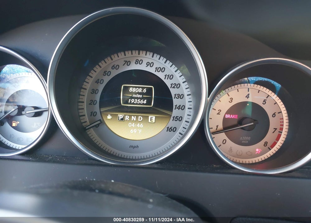 2012 MERCEDES-BENZ C 300 LUXURY 4MATIC/SPORT 4MATIC VIN: WDDGF8BBXCR198392