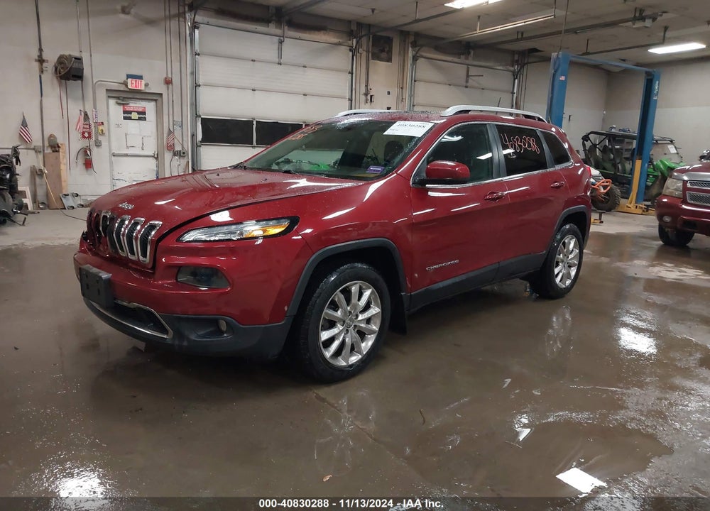 2016 JEEP CHEROKEE LIMITED VIN: 1C4PJMDSXGW188449
