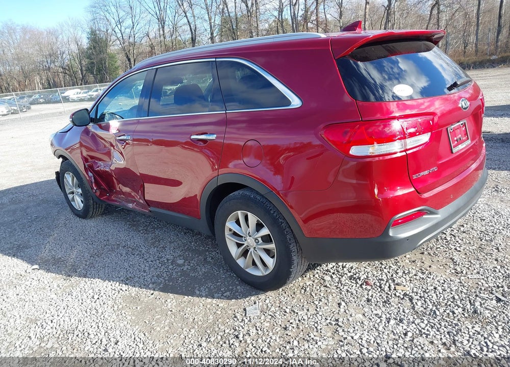 2017 KIA SORENTO 2.4L LX VIN: 5XYPGDA39HG295695