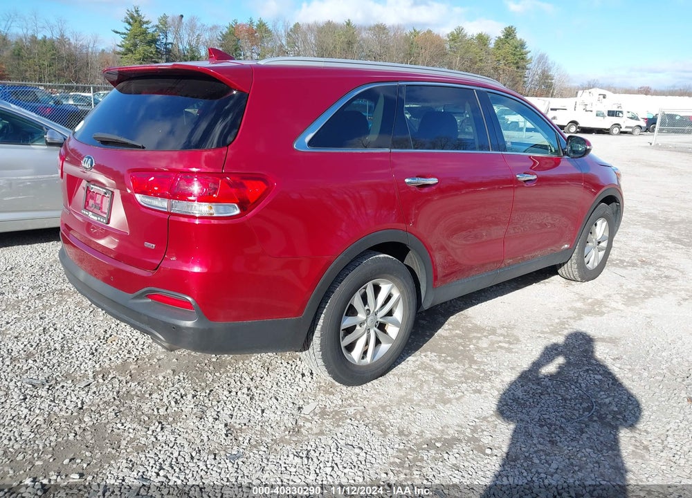 2017 KIA SORENTO 2.4L LX VIN: 5XYPGDA39HG295695