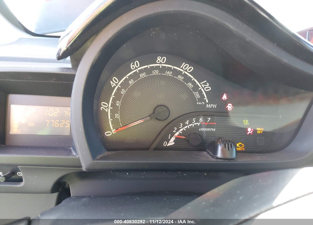 2012 SCION IQ VIN: JTNJJXB02CJ020509