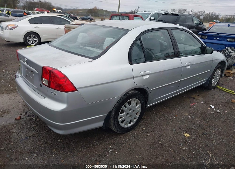 2005 HONDA CIVIC LX VIN: 2HGES16565H598768