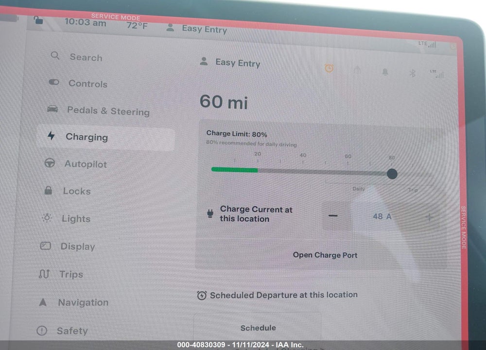 2021 TESLA MODEL Y LONG RANGE DUAL MOTOR ALL-WHEEL DRIVE VIN: 5YJYGDEEXMF080599