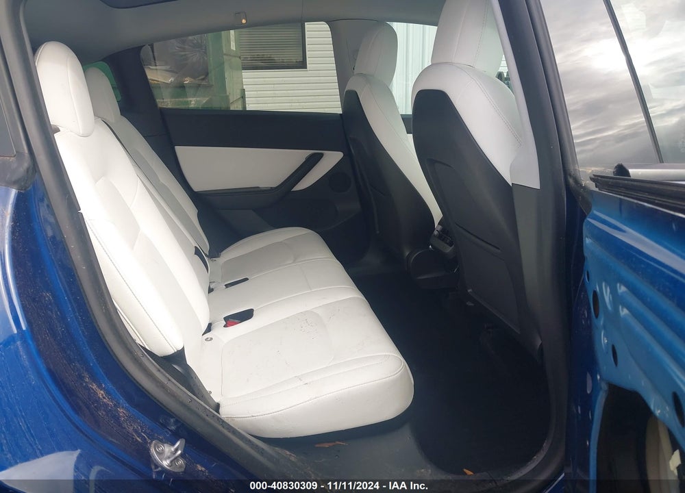 2021 TESLA MODEL Y LONG RANGE DUAL MOTOR ALL-WHEEL DRIVE VIN: 5YJYGDEEXMF080599