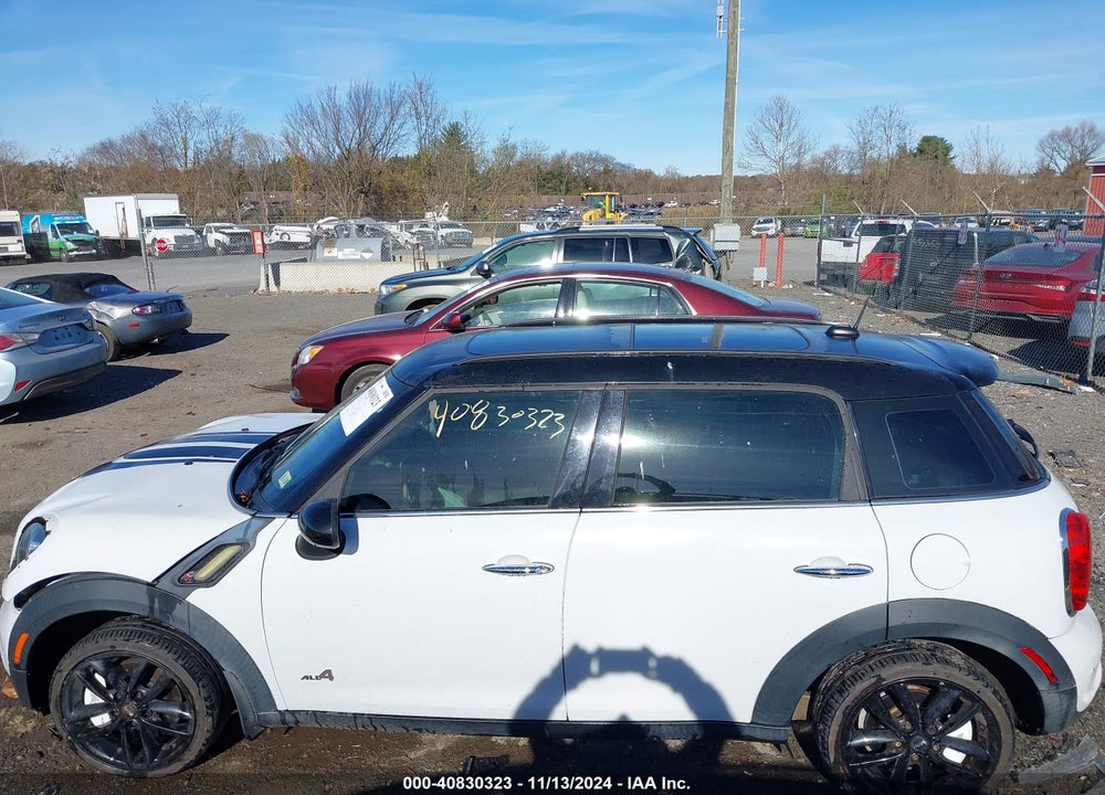 2012 MINI COOPER S COUNTRYMAN VIN: WMWZC5C53CWM13502