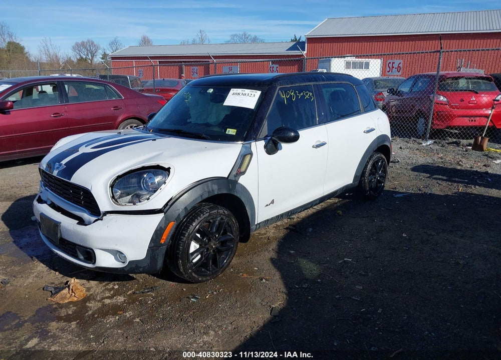 2012 MINI COOPER S COUNTRYMAN VIN: WMWZC5C53CWM13502