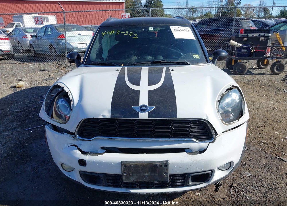 2012 MINI COOPER S COUNTRYMAN VIN: WMWZC5C53CWM13502