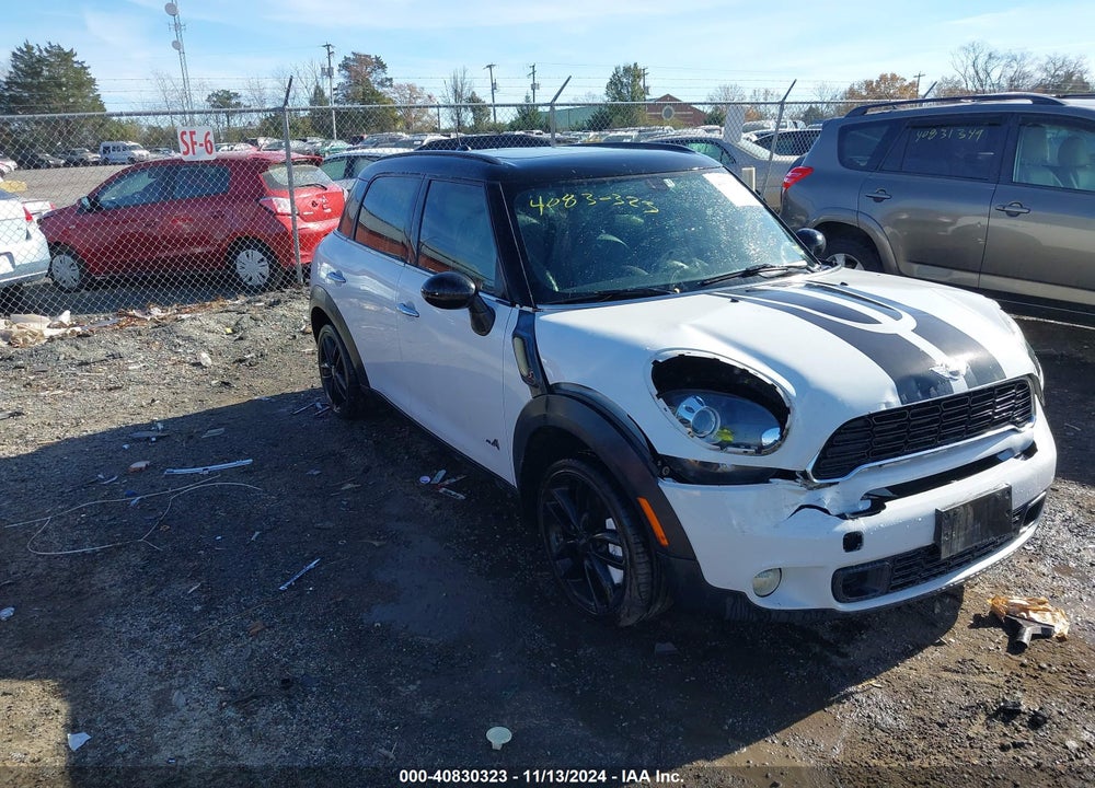2012 MINI COOPER S COUNTRYMAN VIN: WMWZC5C53CWM13502