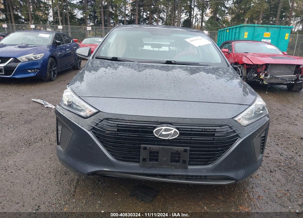 2019 HYUNDAI IONIQ HYBRID BLUE VIN: KMHC65LC4KU166902