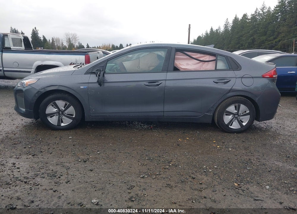 2019 HYUNDAI IONIQ HYBRID BLUE VIN: KMHC65LC4KU166902