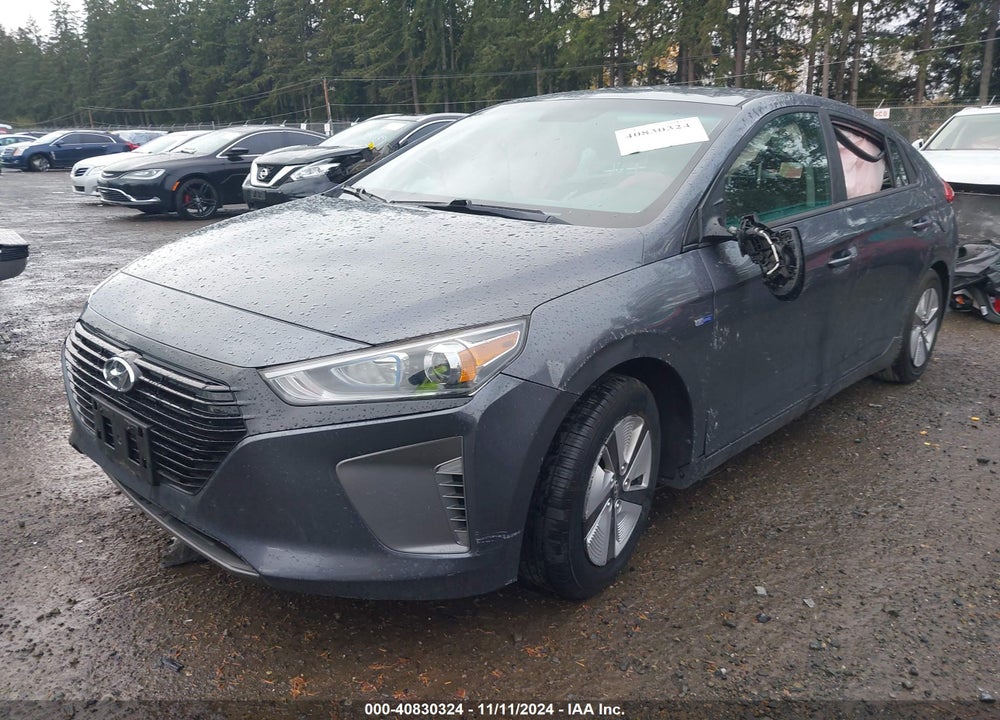 2019 HYUNDAI IONIQ HYBRID BLUE VIN: KMHC65LC4KU166902