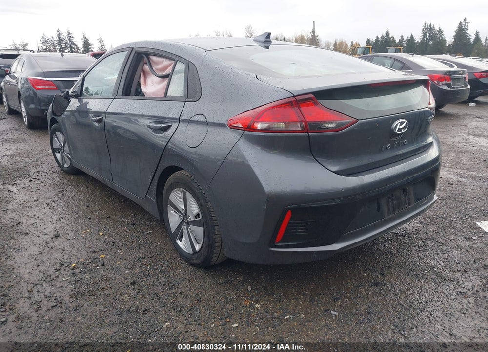 2019 HYUNDAI IONIQ HYBRID BLUE VIN: KMHC65LC4KU166902