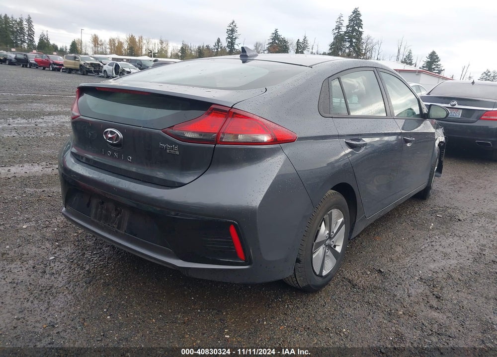 2019 HYUNDAI IONIQ HYBRID BLUE VIN: KMHC65LC4KU166902