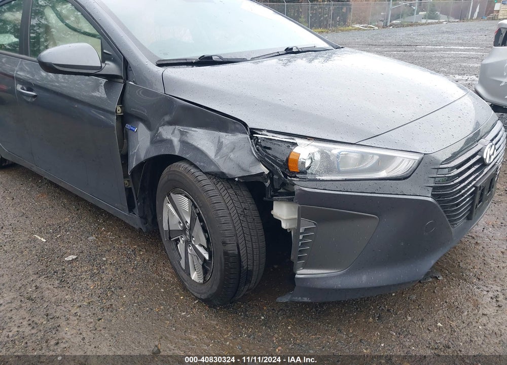 2019 HYUNDAI IONIQ HYBRID BLUE VIN: KMHC65LC4KU166902