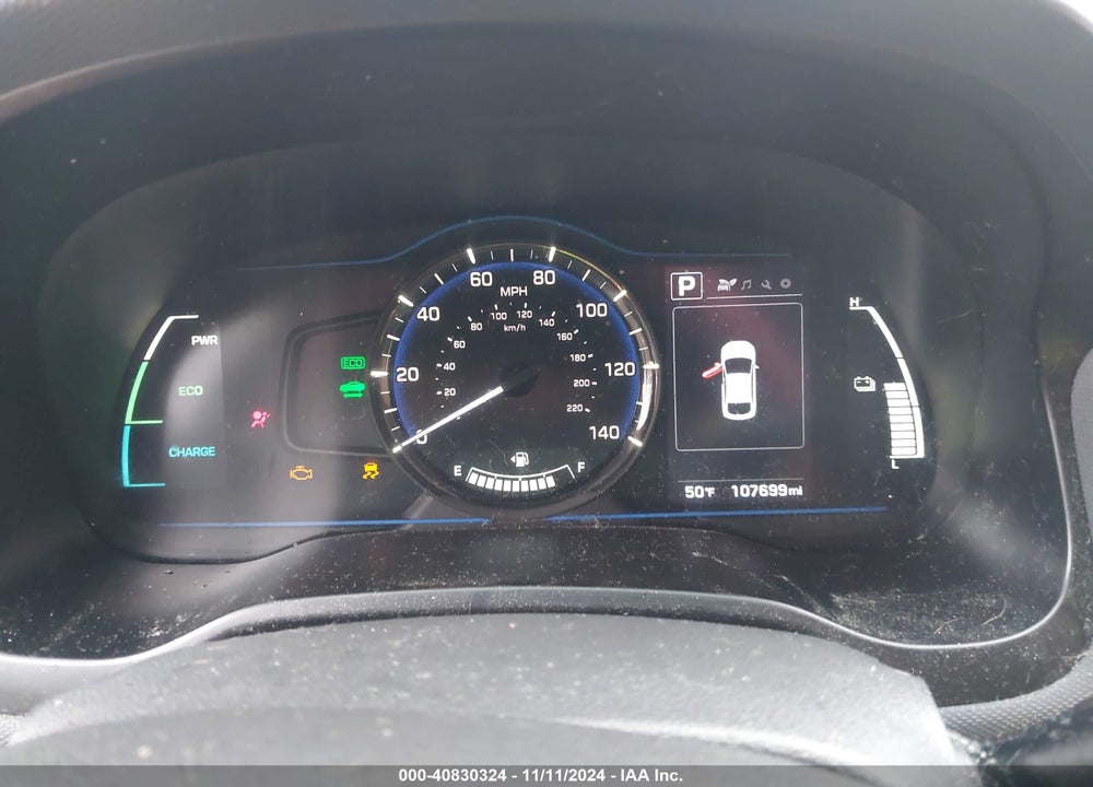 2019 HYUNDAI IONIQ HYBRID BLUE VIN: KMHC65LC4KU166902