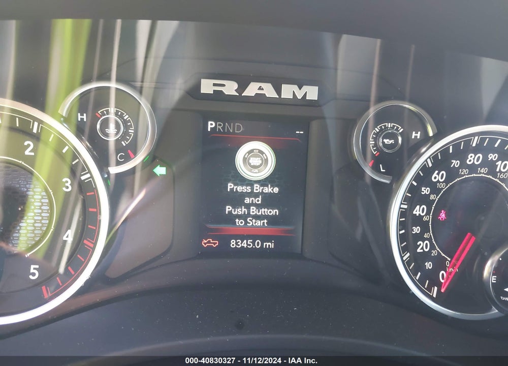 2024 RAM 2500 BIG HORN 4X4 8' BOX VIN: 3C6UR5JL7RG340713
