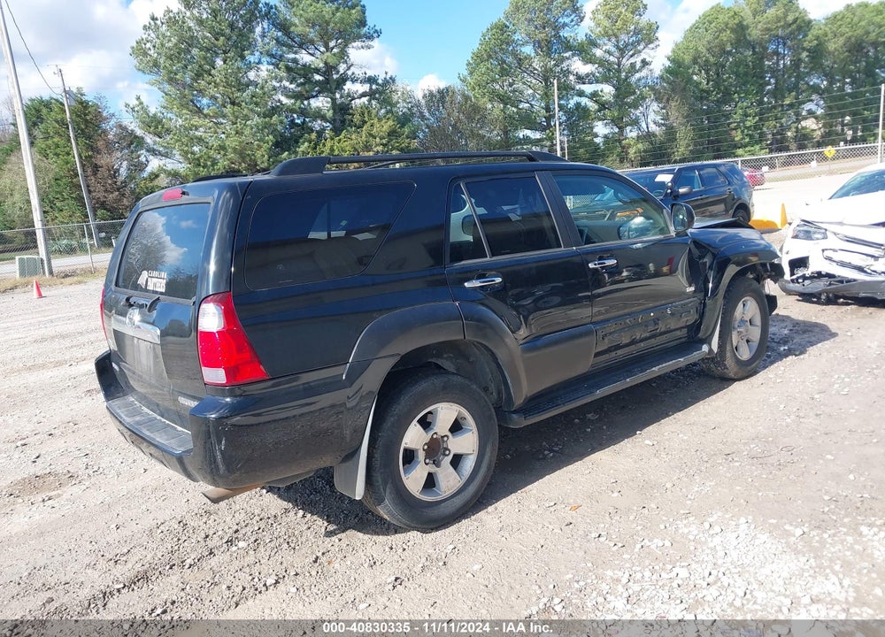 2007 TOYOTA 4RUNNER SR5 V6 VIN: JTEZU14R478068464