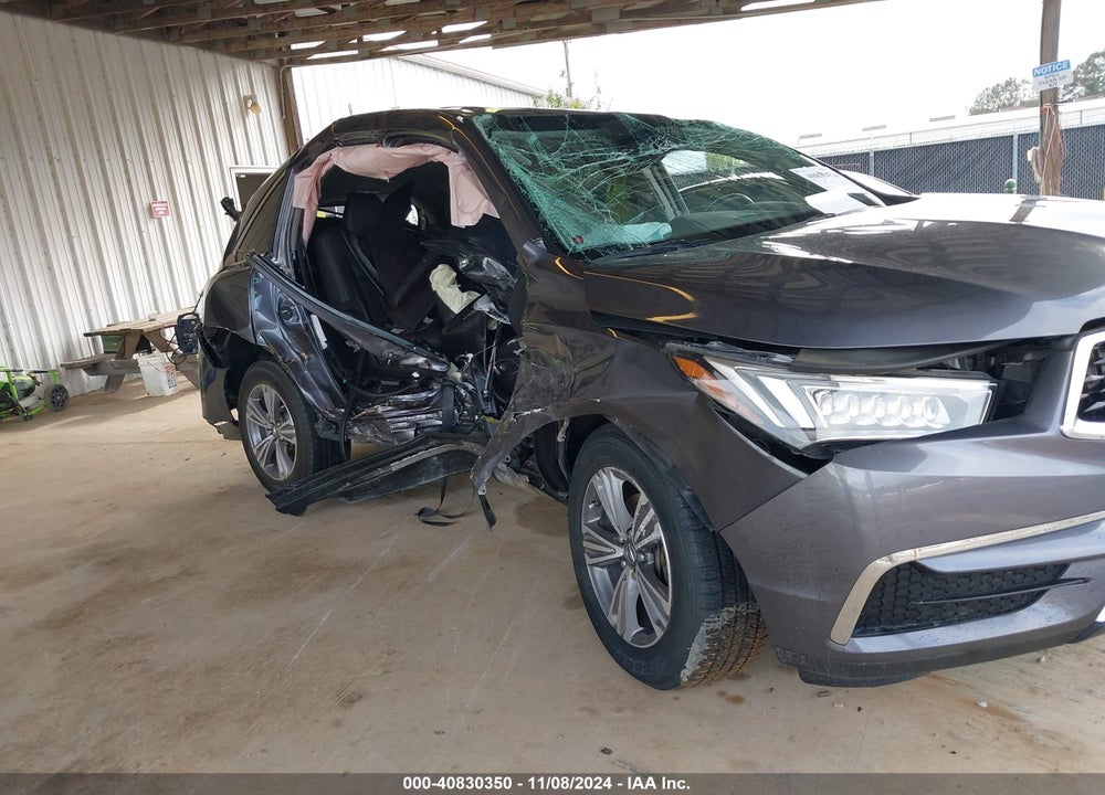 2019 ACURA MDX STANDARD VIN: 5J8YD3H34KL011710