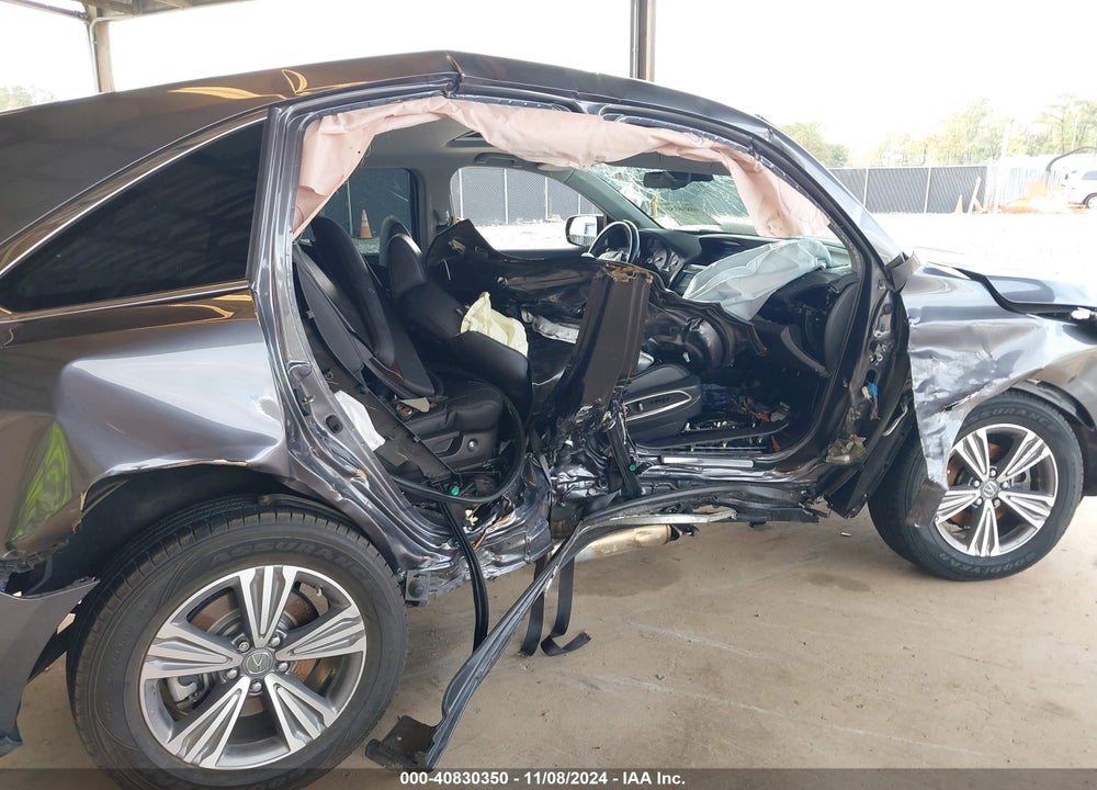 2019 ACURA MDX STANDARD VIN: 5J8YD3H34KL011710
