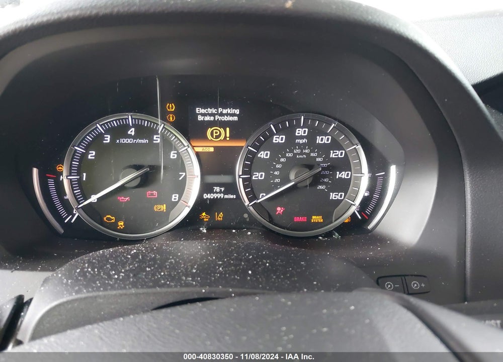 2019 ACURA MDX STANDARD VIN: 5J8YD3H34KL011710