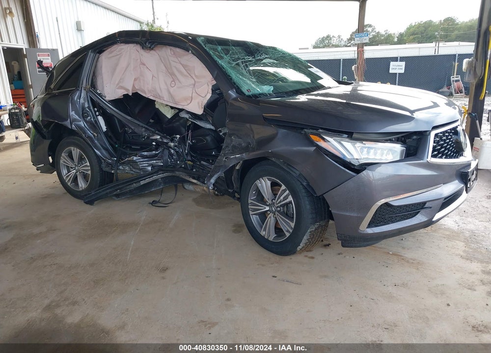 2019 ACURA MDX STANDARD VIN: 5J8YD3H34KL011710