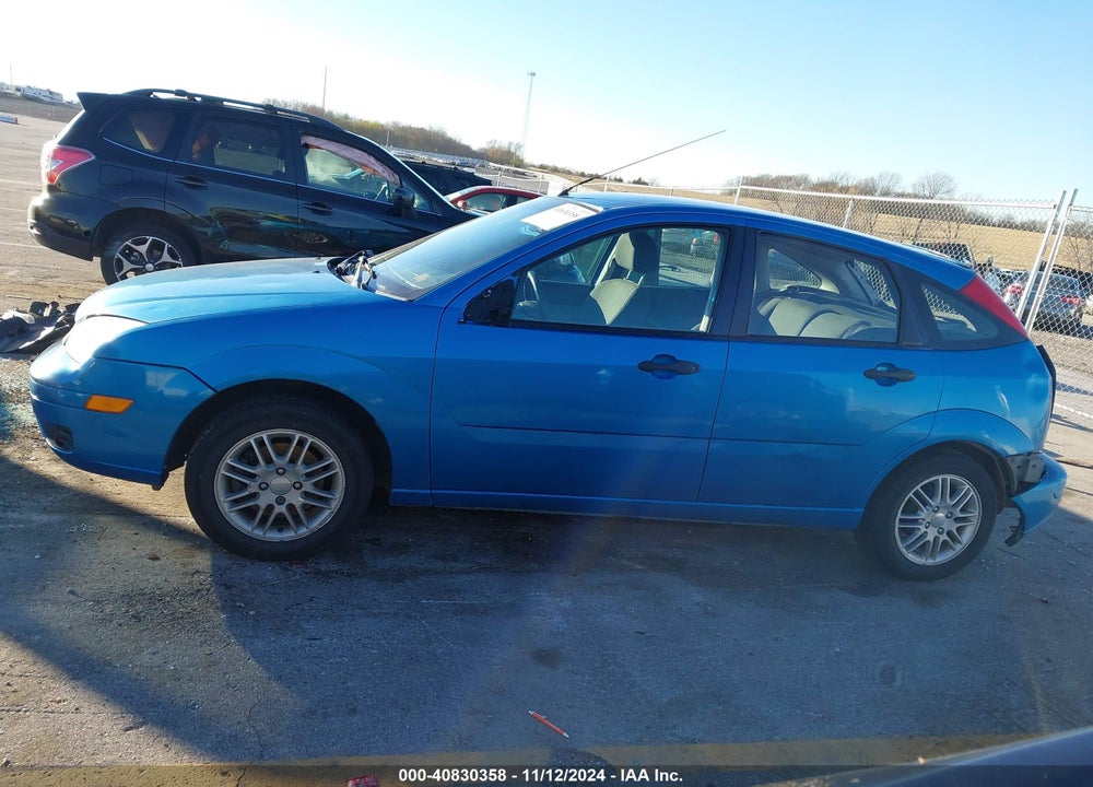 2007 FORD FOCUS S/SE/SES VIN: 1FAFP37N67W112792