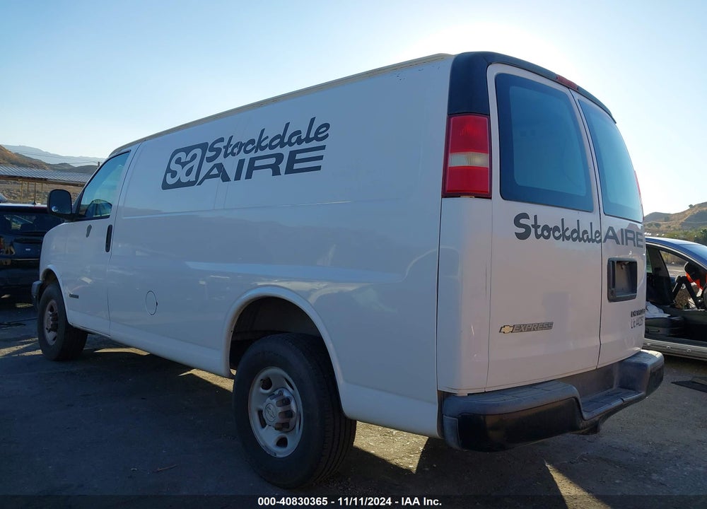 2006 CHEVROLET EXPRESS WORK VAN VIN: 1GCGG25V461156684