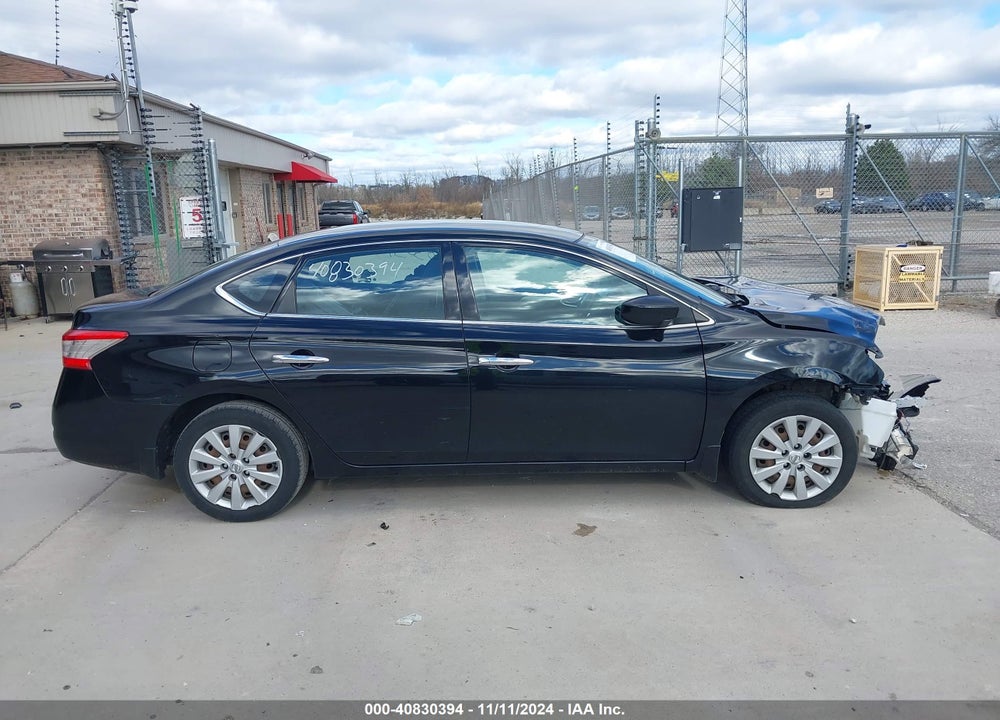 2014 NISSAN SENTRA S VIN: 3N1AB7AP5EL678209