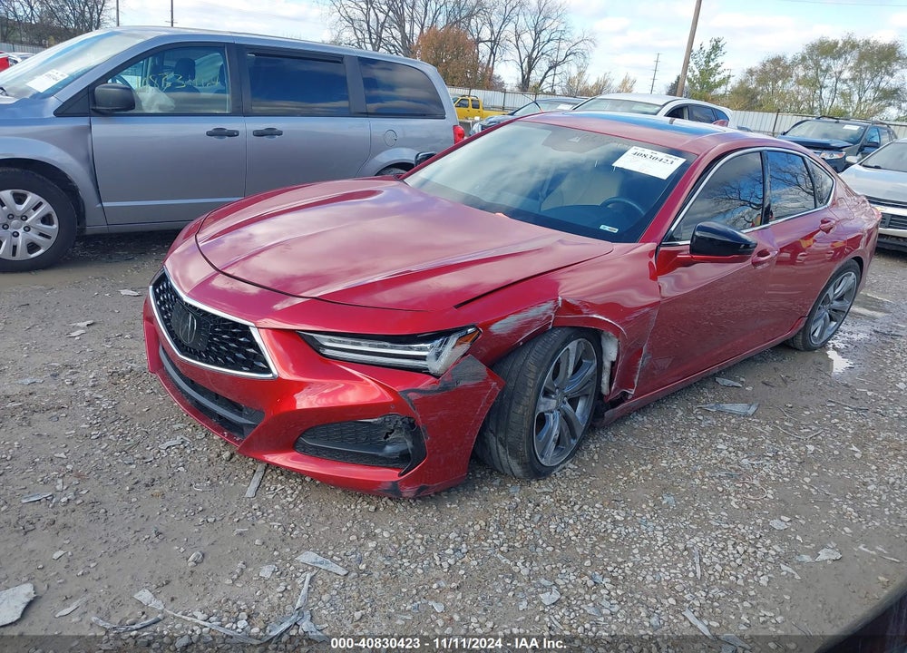2021 ACURA TLX TECHNOLOGY PACKAGE VIN: 19UUB6F45MA007813