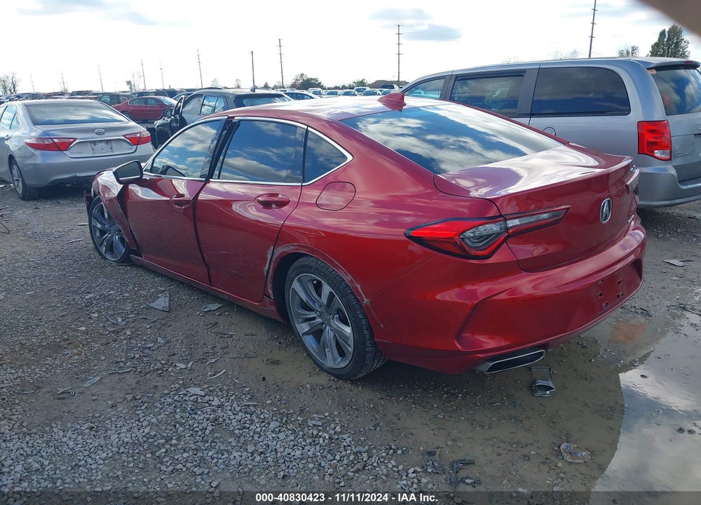 2021 ACURA TLX TECHNOLOGY PACKAGE VIN: 19UUB6F45MA007813