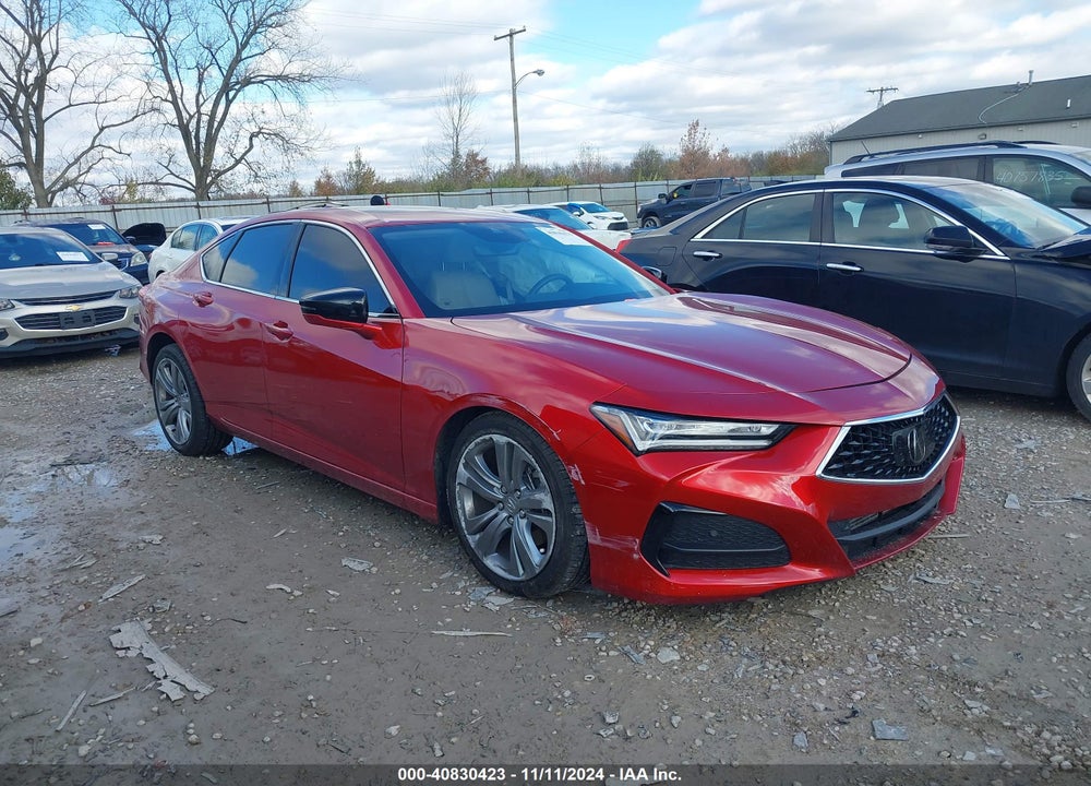 2021 ACURA TLX TECHNOLOGY PACKAGE VIN: 19UUB6F45MA007813