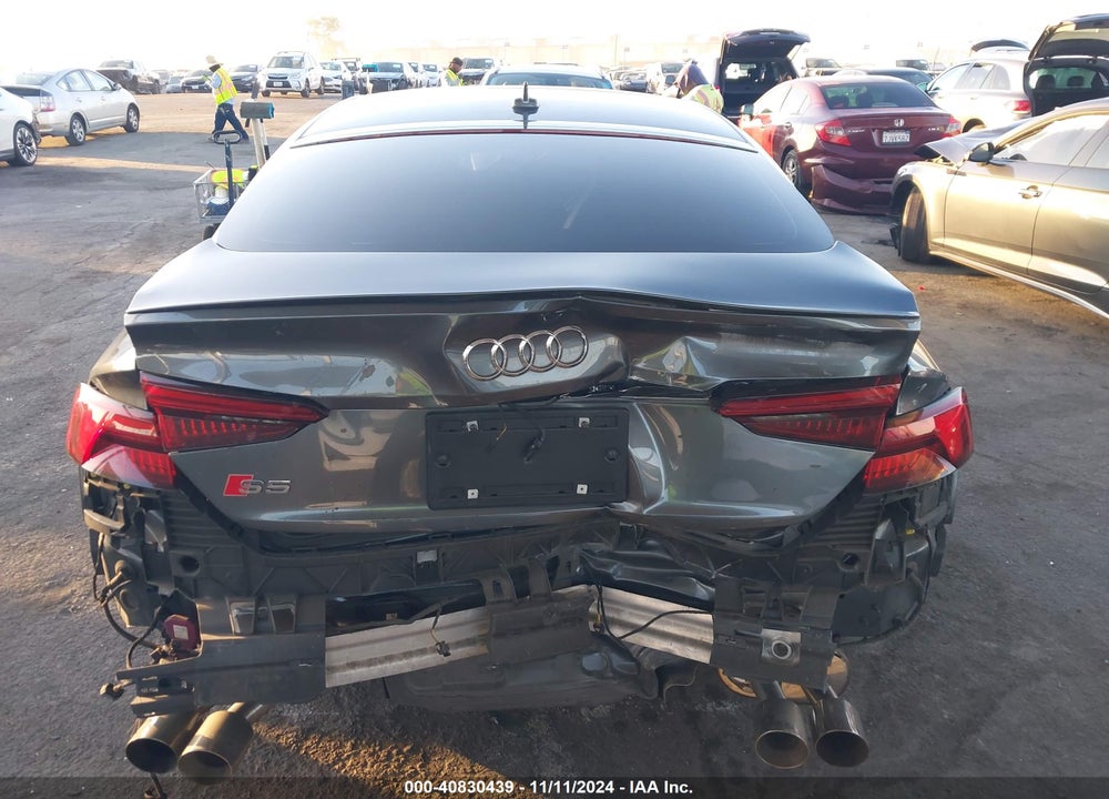 2018 AUDI S5 3.0T PREMIUM PLUS VIN: WAUC4CF54JA071622