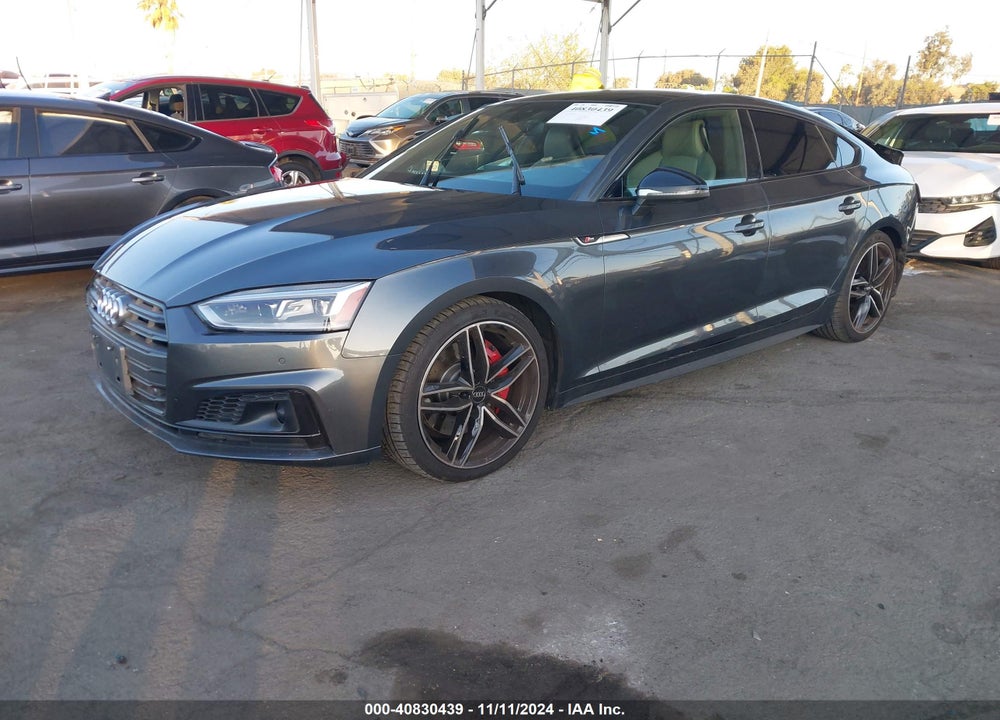 2018 AUDI S5 3.0T PREMIUM PLUS VIN: WAUC4CF54JA071622