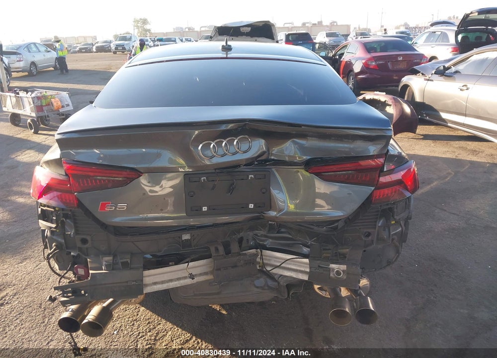 2018 AUDI S5 3.0T PREMIUM PLUS VIN: WAUC4CF54JA071622