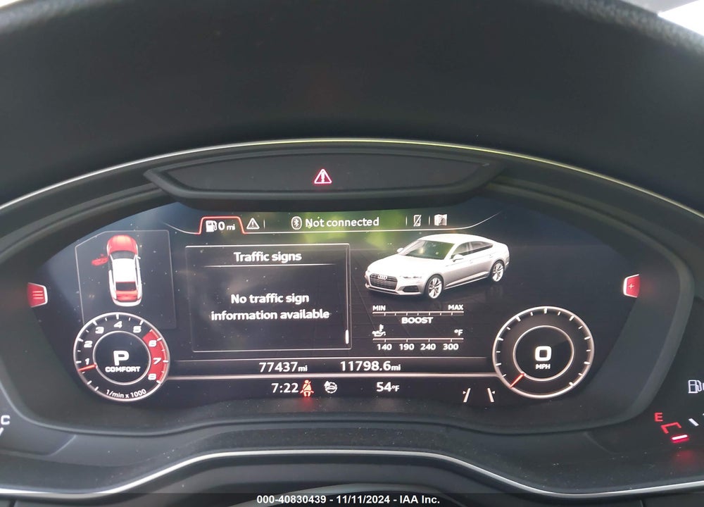 2018 AUDI S5 3.0T PREMIUM PLUS VIN: WAUC4CF54JA071622
