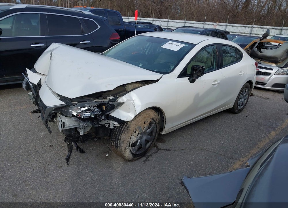 2014 MAZDA 3 I SPORT VIN: JM1BM1U70E1130355