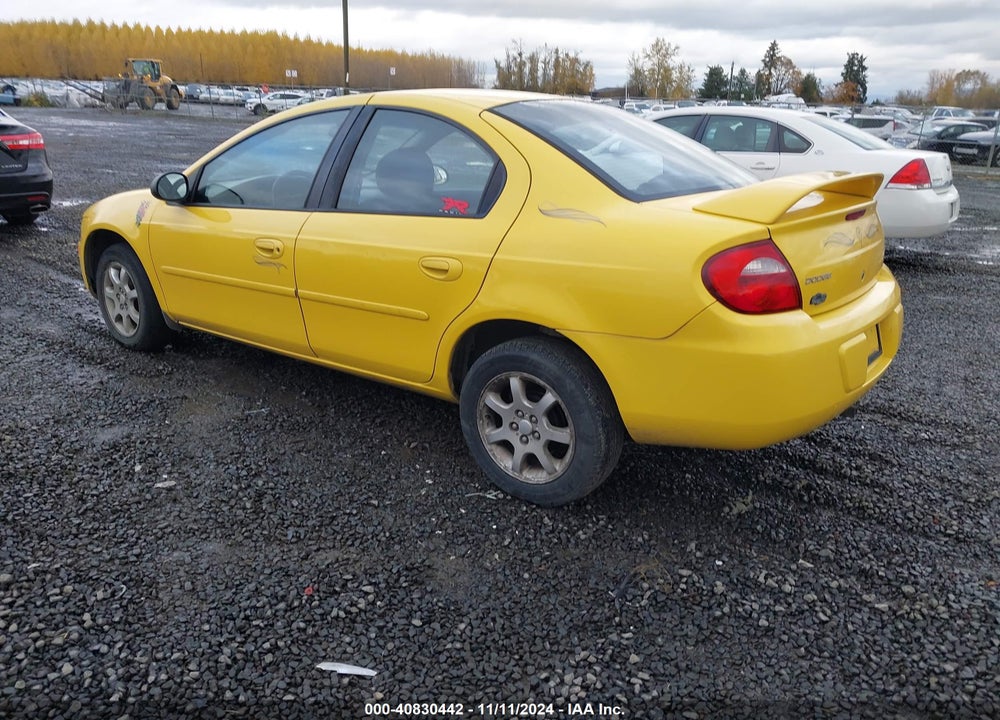 2003 DODGE NEON SXT VIN: 1B3ES56C93D141355