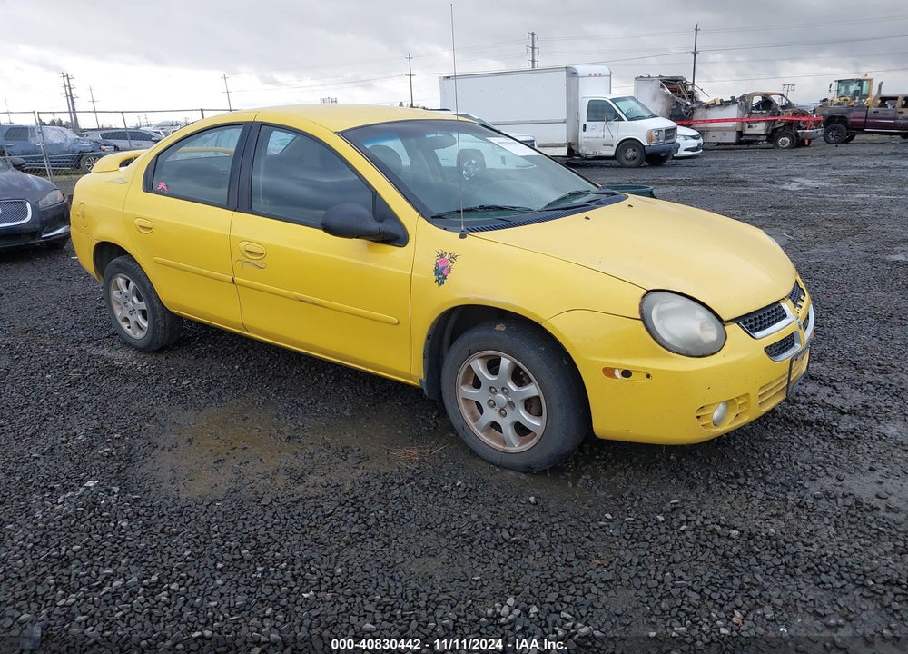 2003 DODGE NEON SXT VIN: 1B3ES56C93D141355