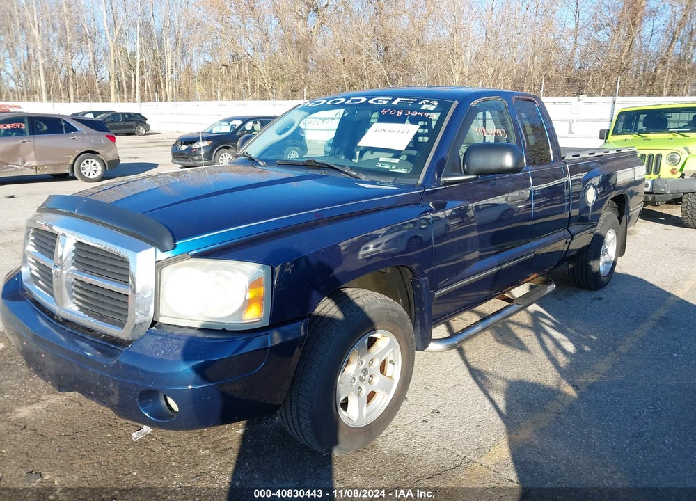 2007 DODGE DAKOTA SLT VIN: 1D7HW42K97S161278