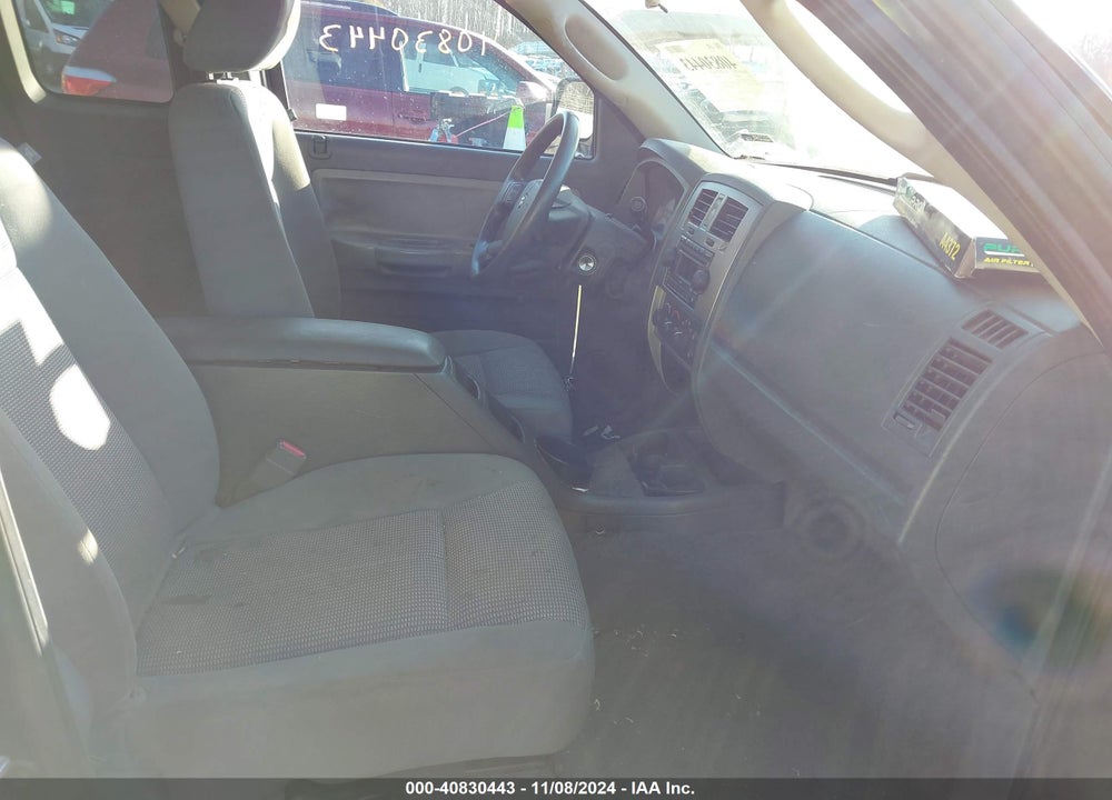 2007 DODGE DAKOTA SLT VIN: 1D7HW42K97S161278