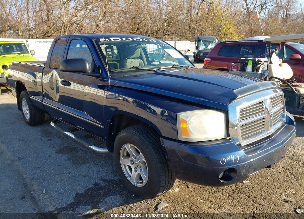 2007 DODGE DAKOTA SLT VIN: 1D7HW42K97S161278