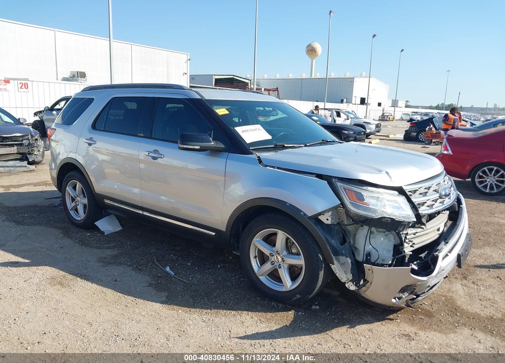 2018 FORD EXPLORER XLT VIN: 1FM5K7D87JGA35387