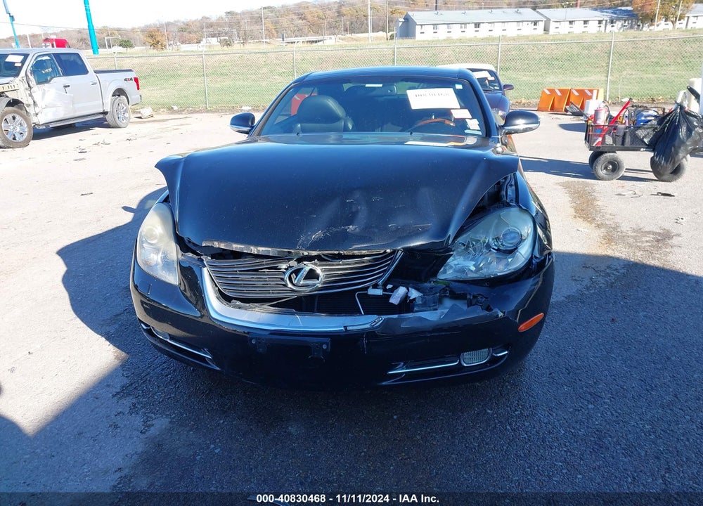 2007 LEXUS SC 430 VIN: JTHFN45YX79012310