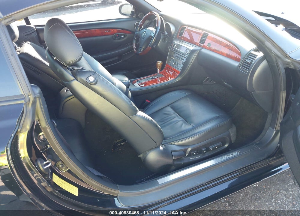 2007 LEXUS SC 430 VIN: JTHFN45YX79012310
