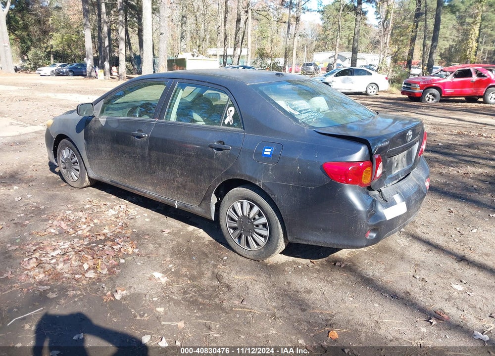 2009 TOYOTA COROLLA LE VIN: 1NXBU40EX9Z037302