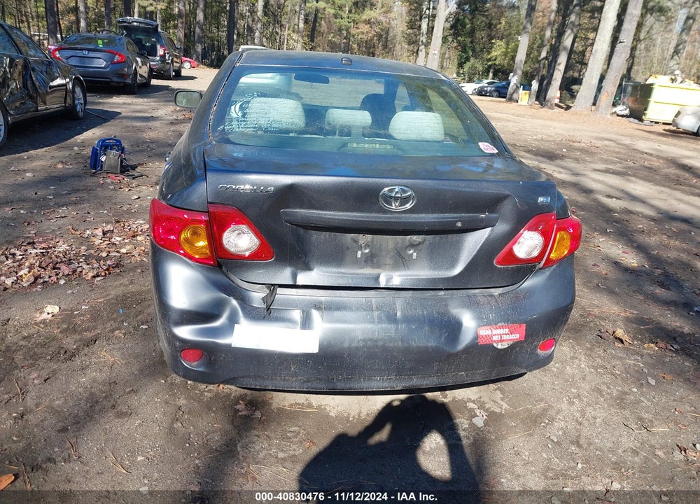 2009 TOYOTA COROLLA LE VIN: 1NXBU40EX9Z037302