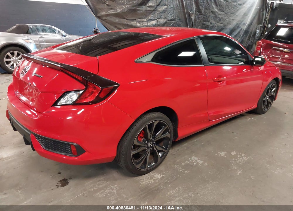 2019 HONDA CIVIC SPORT VIN: 2HGFC4B86KH309435