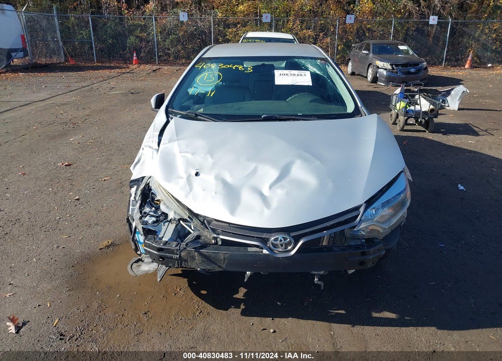 2016 TOYOTA COROLLA LE VIN: 2T1BURHE6GC489750