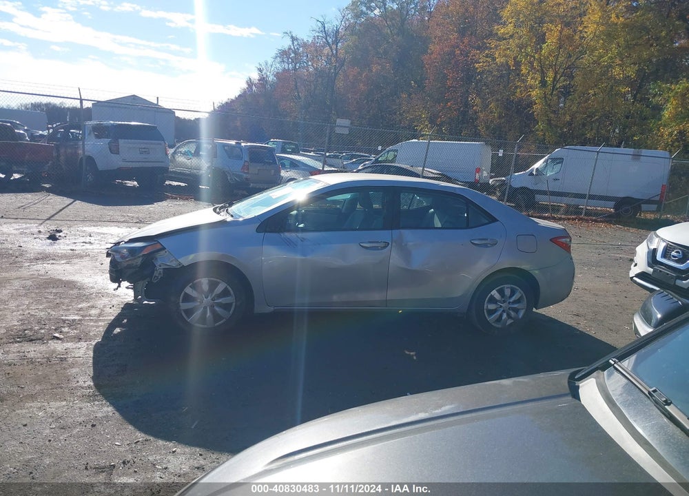 2016 TOYOTA COROLLA LE VIN: 2T1BURHE6GC489750